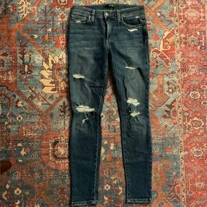 Joe’s Distressed Mid Rise Jeans, Size 26